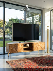 Block Corner TV Unit