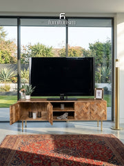 Block Corner TV Unit