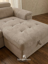Alaya U-Shape Sofa Bed.