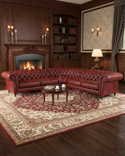 Leather Chesterfield – Corner Sofa bespoke