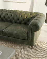 Leather Chesterfield – Corner Sofa bespoke