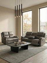 Leather Houston Air Recliner Sofa