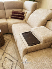 Bicester Electric Recliner L shape Corner Sofa.