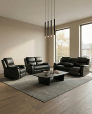 Leather Houston Air Recliner Sofa