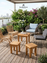 Torino Nest of 3 Tables | Wooden Side Tables