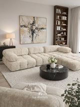 The Milan Modular Cloud: 4-Piece Compression Sofa.