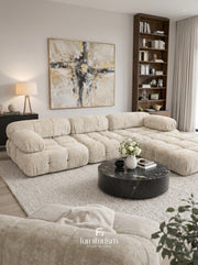 The Milan Modular Cloud: 4-Piece Compression Sofa.