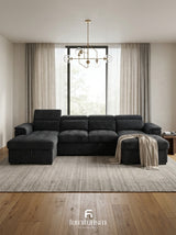 Alaya U-Shape Sofa Bed.