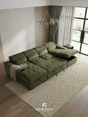Alaya U-Shape Sofa Bed.