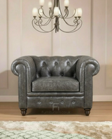 Leather Single Seat Chesterfield