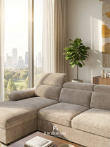Hudson U-Shape Corner Sofa-bed