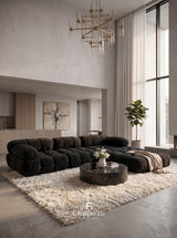 The Milan Modular Cloud: 4-Piece Compression Sofa.
