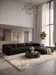 The Milan Modular Cloud: 4-Piece Compression Sofa.