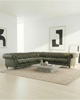 Leather Chesterfield – Corner Sofa bespoke