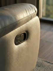 Leather Houston Air Recliner Sofa