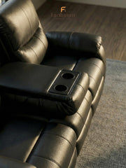 Leather Houston Air Recliner Sofa