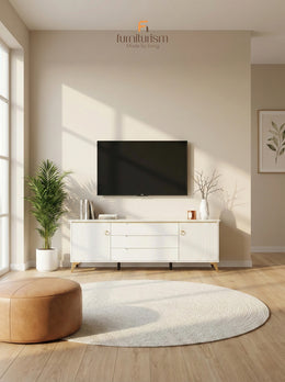 Flora TV Unit – Modern Luxury Redefined